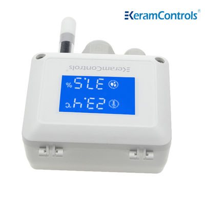 Air Duct Mounted Temperature Humidity Transmitter Digital Output