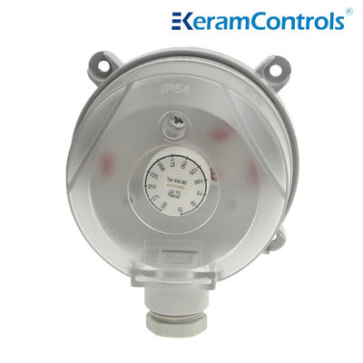 50-500Pa διαφορικοί διακόπτες πίεσης αέρα HVAC διευθετήσιμοι για τον κλιματισμό