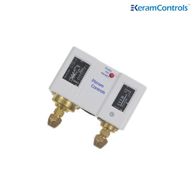 Brass Connection Dual Pressure Switch Hvac Πιστοποιημένος CE