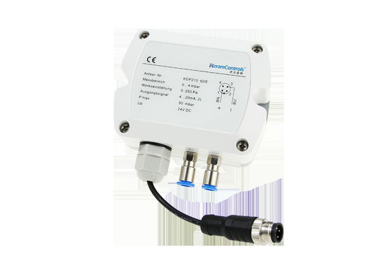 KDP210AC RS485 LCD Display Hvac Διαφορετικός πομπός πίεσης για καθαρό δωμάτιο