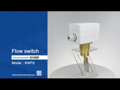 Μετρητής ροής υγρών Διακόπτες ροής με στοιχείο ανίχνευσης πεδίδας εύρος θερμοκρασίας -20C-120C
