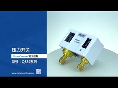 Brass Connection Dual Pressure Switch Hvac Πιστοποιημένος CE